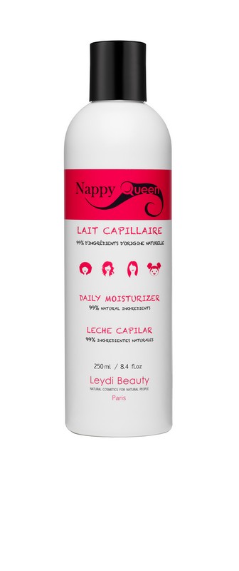 lait capillaire naturel cheveux boucles crepus