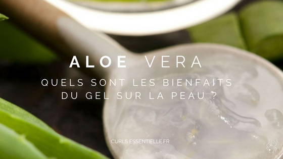 gel d'aloe vera sur la peau